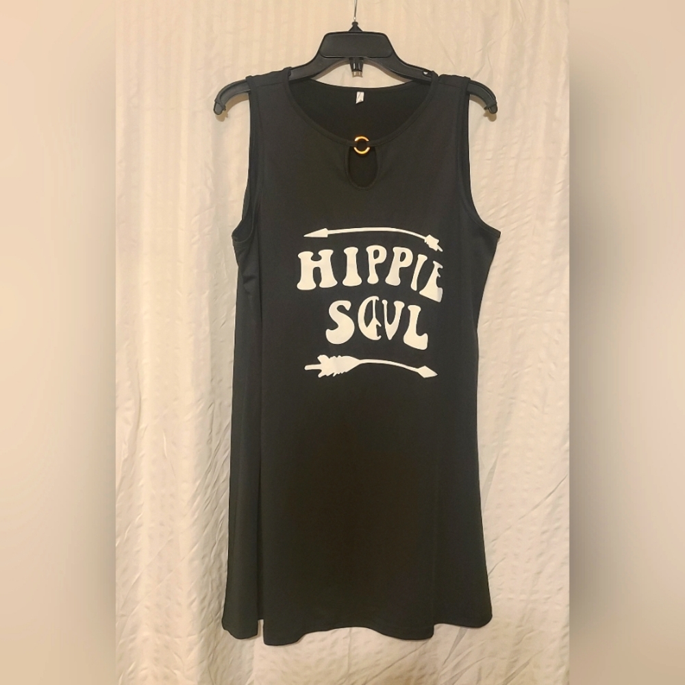 NWOT black summer dress